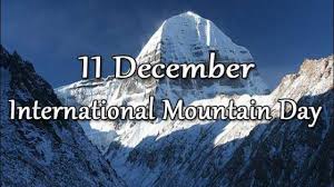 International Mountain Day 2020: 11 December