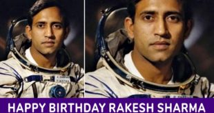 Rakesh Sharma Birthday 13 January